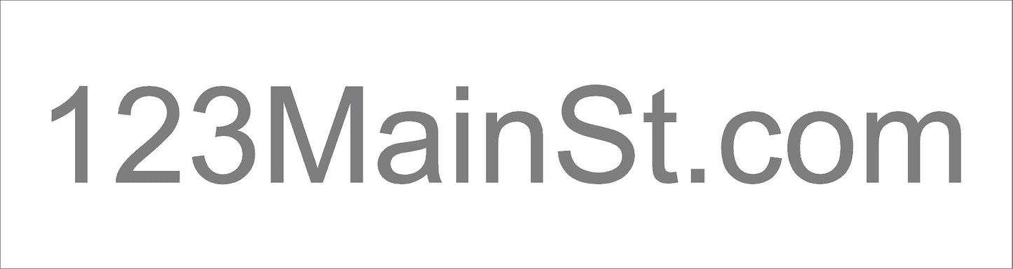 Standard Website/Address Rider