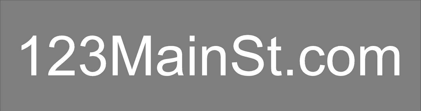 Standard Website/Address Rider