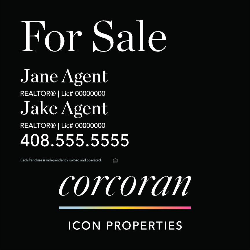 Corcoran Sign Panel - 24x24