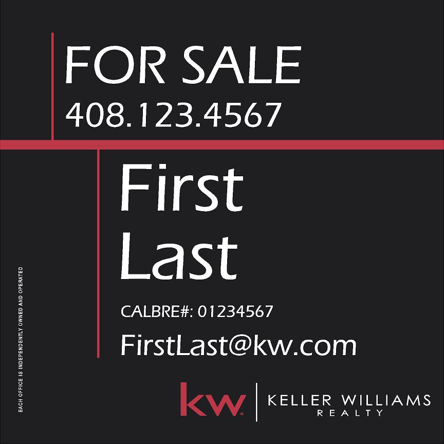 Keller Williams Sign Panel - 24x24