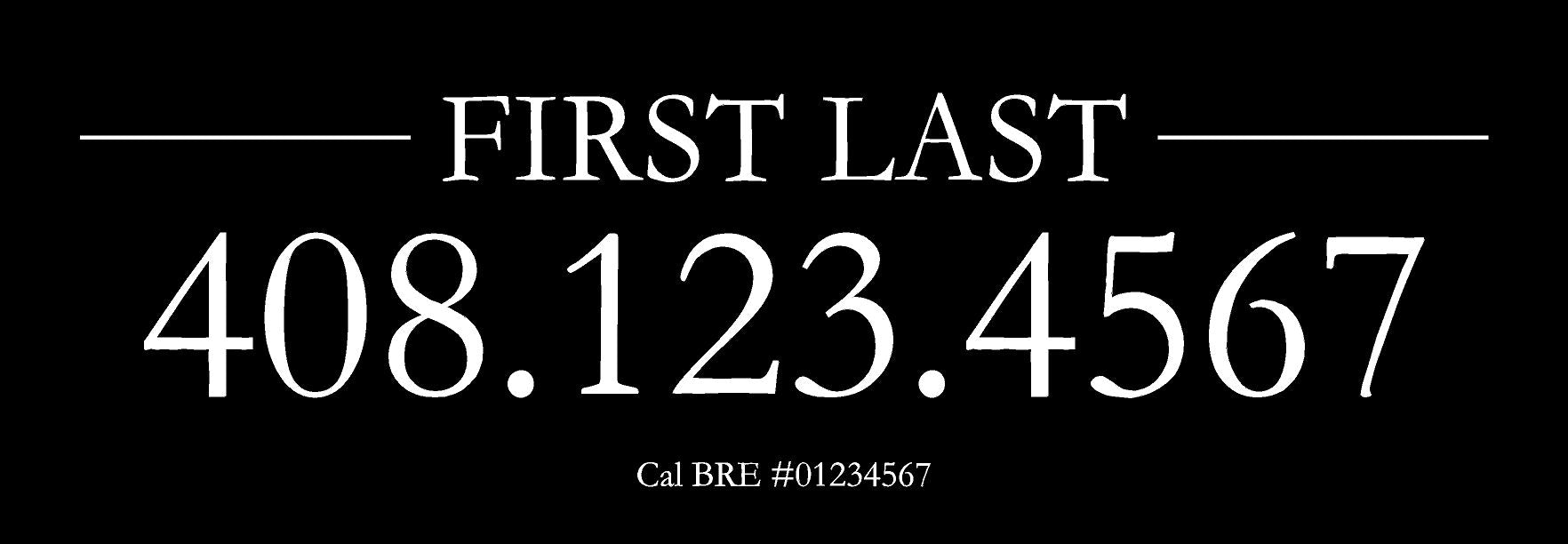 Coldwell Banker Global Luxury Name Rider – Smith Signs Shop