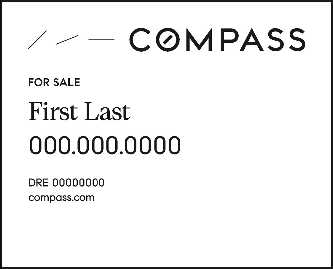 Compass Hillsborough Sign