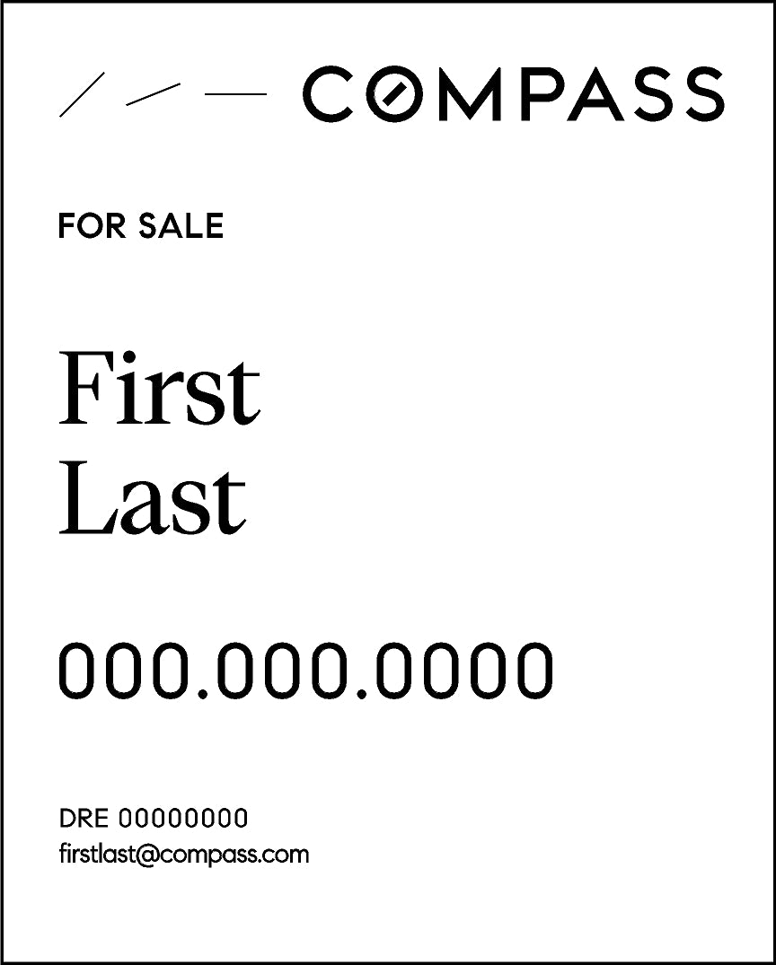 Compass Sign Panel - 30x24