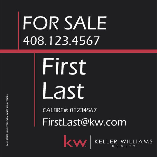 Keller Williams Sign Panel -  24x24