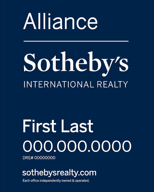 Sotheby's Sign Panel - 30x24